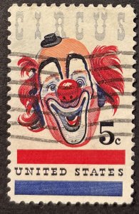 US #1309 Used F/VF 5c CIRCUS 1966 [B55.5.3]