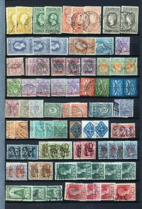 Netherlands Mid Period Used Mixture (Appx 250 Items) RK 1137