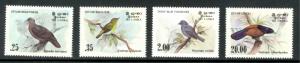 SRI LANKA 1983 BIRDS Set Sc 691-694 MNH