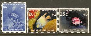 Netherlands Antilles #B48-50 NH Fish