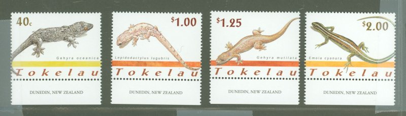 Tokelau  #288-291  Single (Complete Set) (Fauna)