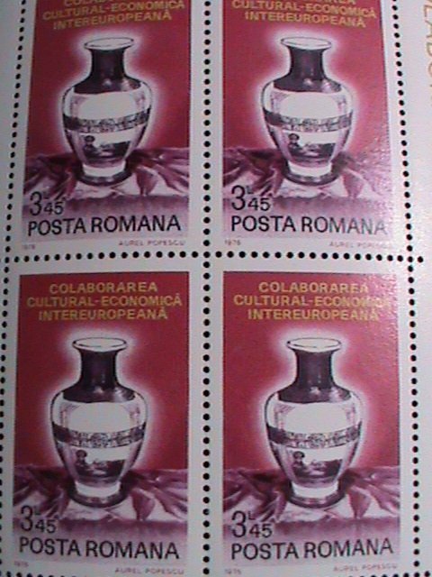 ROMANIA-1976--SC# 2621 INTER EUROPEAN CULTURAL -ECONOMIC  MNH-S/S VERY FINE