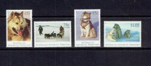 AUSTRALIAN  ANTARCTIC TERRITORY - 1994 THE LAST HUSKIES - SCOTT L90 TO L93 - MNH