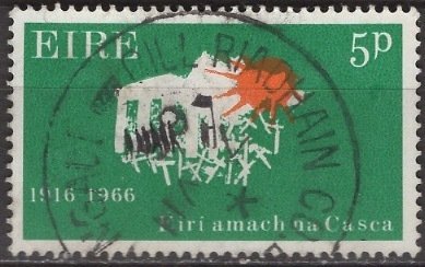 Ireland; 1966: Sc. # 209:  Used Single Stamp