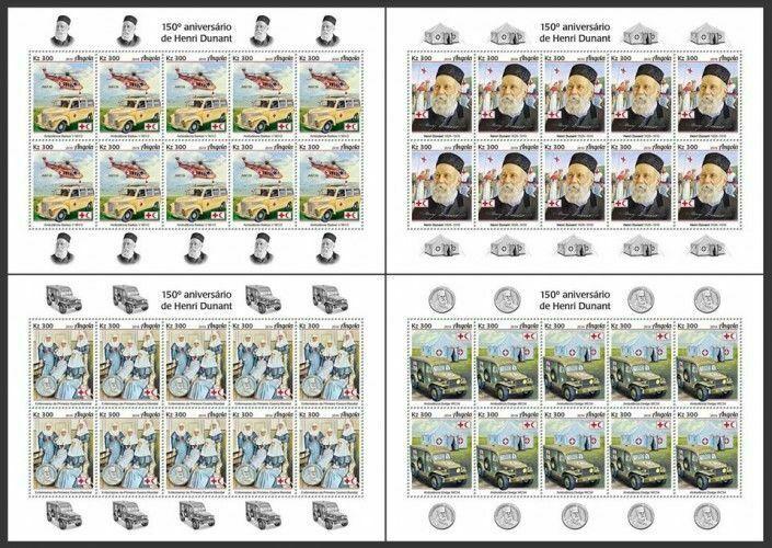 Z08 ANG190108c ANGOLA 2019 Henry Dunant MNH ** Postfrisch