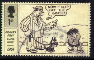 GB 2021 QE2 1st Dennis & Gnasher Adopts Gnasher 1968 Used ( K761 )