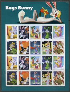 UNITED STATES BUGS BUNNY COMPLETE  SHEET MINT NEVER HINGED