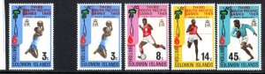 BR SOLOMON IS...1969.. GAMES   set  sg  184-87 + 184w        mnh um