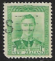 New Zealand # 227A - King George VI - used....(GR5)