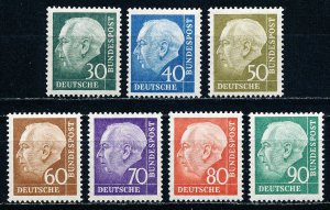 Germany #755-761  Set of 7 MNH