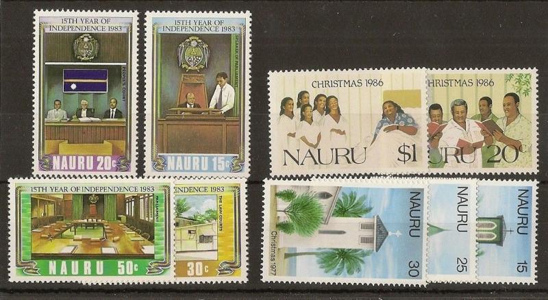 Nauru MNH Selection