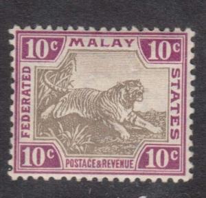 Malaya #31d VF/NH