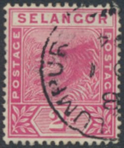 Selangor  Malaya  SC#  25  Used   see details & scans