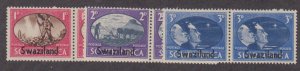 Swaziland - 1945 - SC 38-40- LH - Complete set