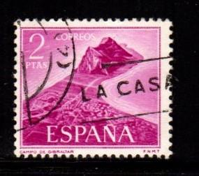 Spain - #1580 Cape of Gibralter 2p - Used