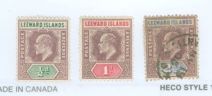 Leeward Islands #20/21/23 Unused
