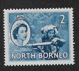 NORTH BORNEO SC# 262   FVF/MLH 1956