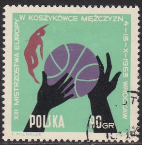 Poland 1162 Basketball 1963