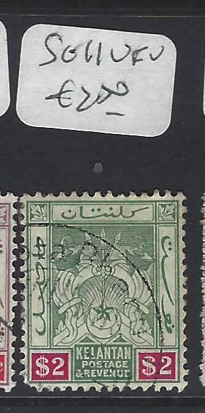 MALAYA KELANTAN  (PP0502B)  ARMS $2.00  SG 11   VFU