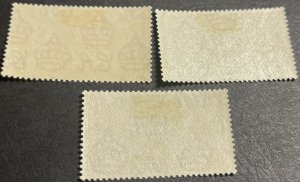 BERMUDA # 115-117-MINT/HINGED---COMPLETE SET---1937