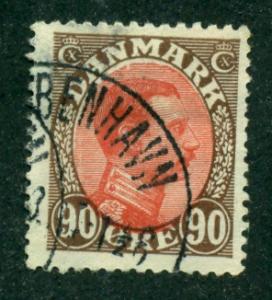 Denmark 1920 #127 U SCV(2018)=$3.25