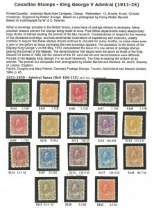 Canada S104 - S122 King Geo V Admeral Issue Complete Set MNH F/VF  + 2 VGG Cert.