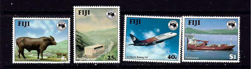 Fiji 514-17 MNH 1984 Ausipex 84 set 