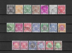 MALAYA/PAHANG 1949/52 SG 3/22 USED Cat £65