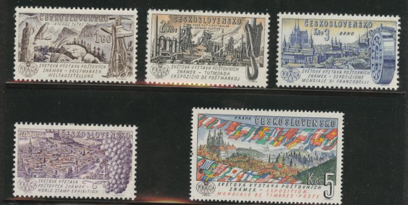 CZECHOSLOVAKIA Scott 1070-1080 MNH** 1962 Praga set CV $43