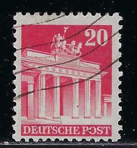 Germany AM Post Scott # 646, used