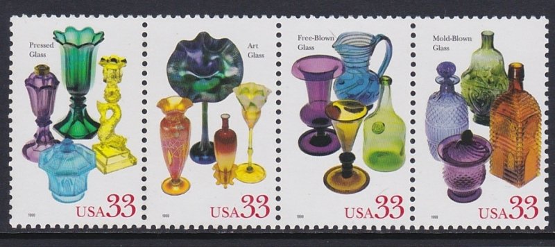 3328a American Glass MNH