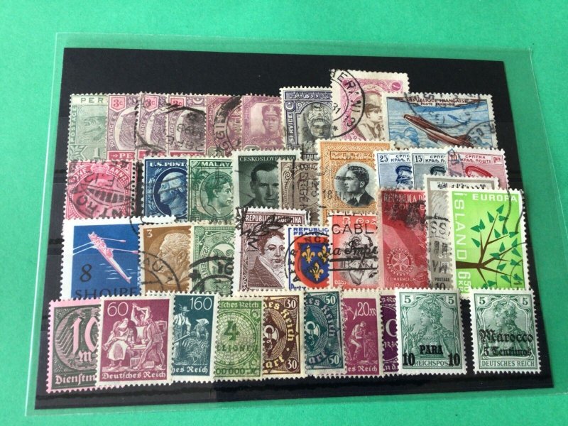 Malaya Germany & World  stamps Ref 54562