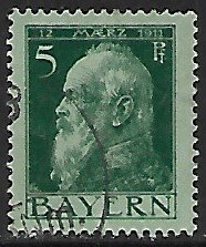 Bavaria # 78 - Prince Luitpold - used....{BE1}