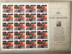 U.S. - 4921 - Complete Sheet -  Ft. McHenry  - Never Hinged