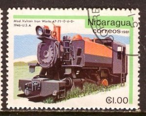 Nicaragua; 1981: Sc. # 1134: O/Used CTO Single Stamp