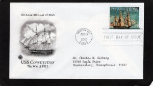 4703 USS Constitution, FDC PCS addressed