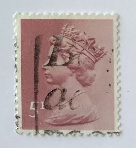 Great Britain 1982 Scott MH54 used - 5p, Queen Elizabeth II