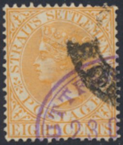 Straits Settlements    SC# 49 Used  see details & scans