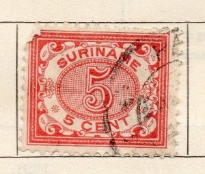 Surinam 1902 Early Issue Fine Used 5c. 154061