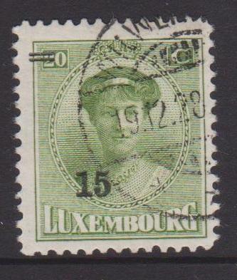 Luxembourg Sc#155 Used
