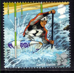 GB 2009 QE2 1st Olympic & Paralympics Canoe Slalom used SG 2981 ( T930 )