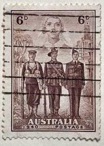 AlexStamps AUSTRALIA #187 VF Used