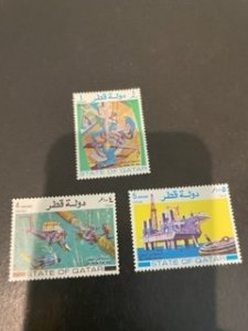 Qatar sc 311-313 MNH