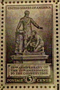 902   13th Amendment 75th Anniversary MNH 3 c Sheet of 50  1940 
