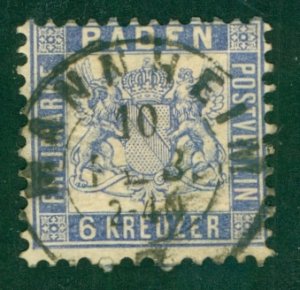 BADEN 22 USED (RL) 3106 CV $27.50 BIN $7.50