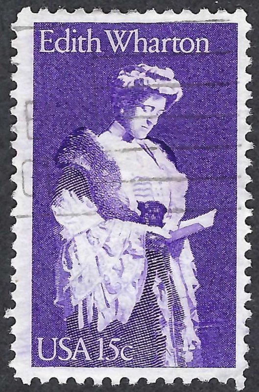 United States #1832 15¢ Edith Wharton (1980). Used.
