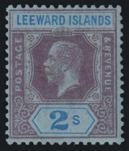 LEEWARD ISLANDS 55  MINT HINGED OG * NO FAULTS VERY FINE! - MXK