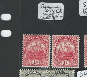 BERMUDA (P0606BB) SHIPS SG78C-D  MNH