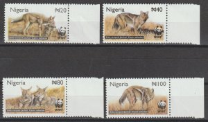 NIGERIA 2003 WWF SG 809/12 MNH