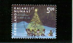 Greenland  Scott#  420  Used